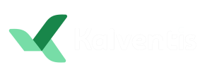 Kalventis Logo White